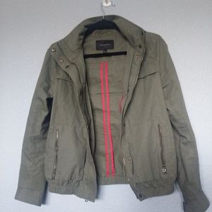 Large Banana Republic Olive green utility jacket